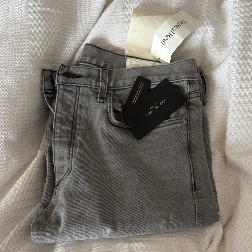 rag & bone Gray Slim fit 2 Men Jeans - size 33